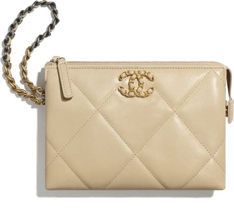 pochette chanel prezzo|chanel small pouch.